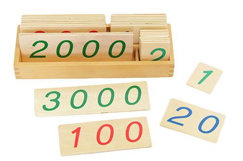 大数字卡片1一9000的认识 (2)(图1) 大数字卡片1一9000的认识 (2)(图1)